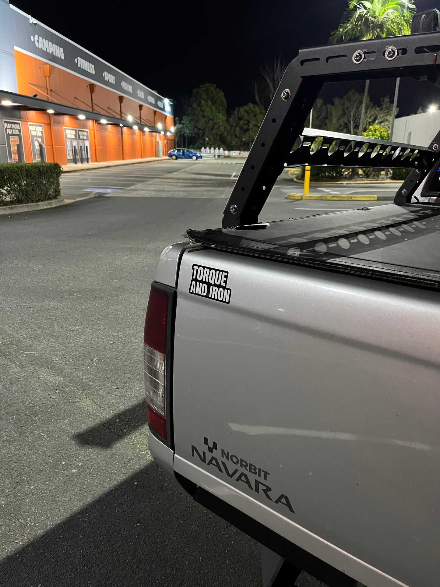 TORQUE AND IRON CLASSIC LOGO STICKER