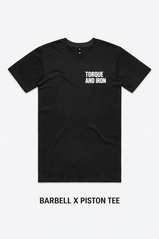 BARBELL X PISTON TEE